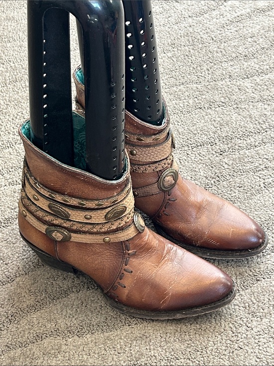 Corral Shoes - Corral Ankle Boots Festival Cowgirl Size 8 Style 3196